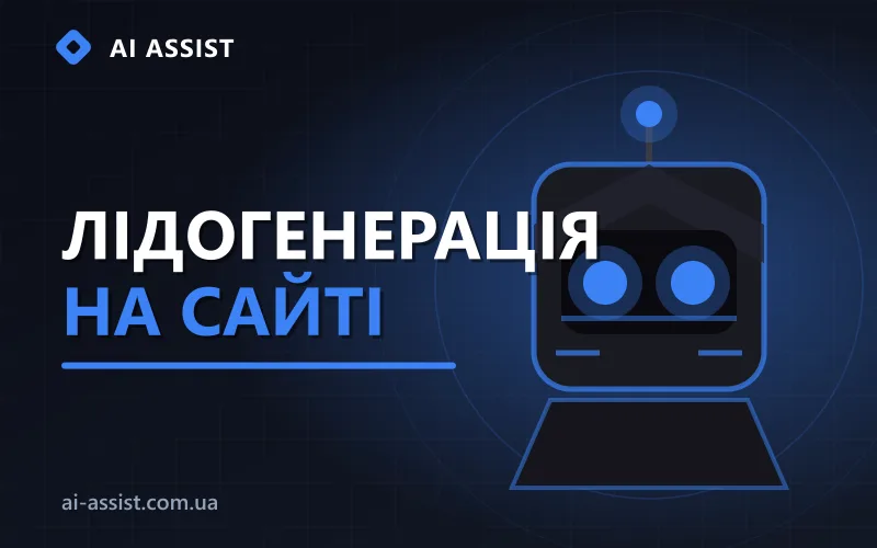 ШІ-лідогенерація на сайті